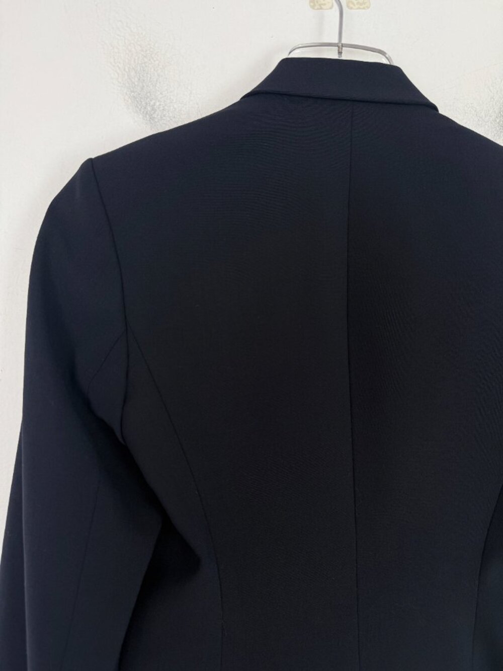 Theory Gabe B2 Urban Blazer Jacket Wool Blend One Button Black Size 00 EUC - Picture 12 of 14